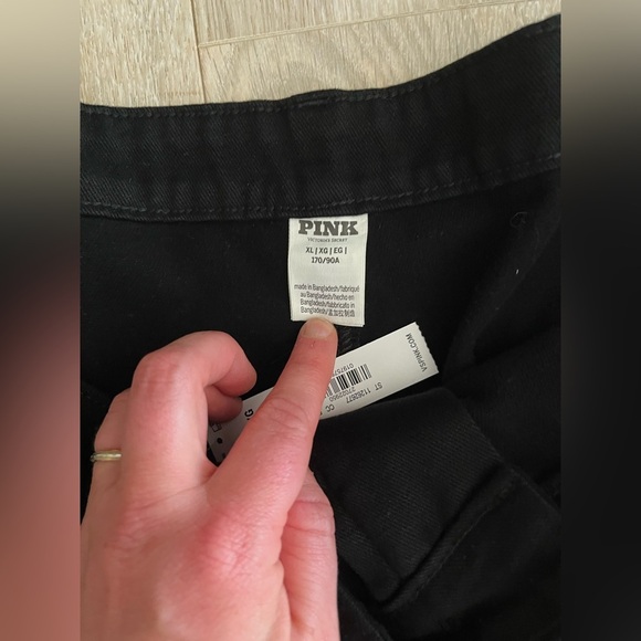 NWT Victoria’s Secret Pink Utility Cargo Pants Black - Size XL - Picture 6 of 11